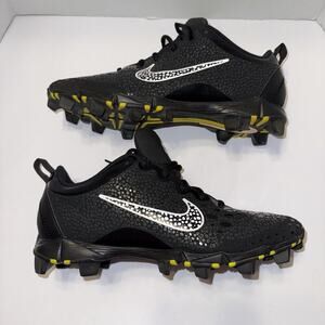 Nike Women’s Black Hyperdiamond FastFlex Softball Cleats 856434-016 Size 11